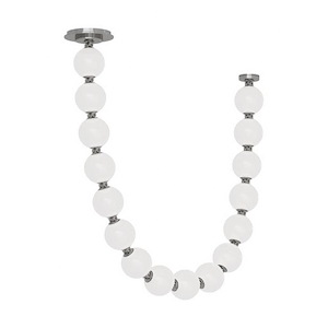 Perle 48 - 277V 22.4W 1 LED Pendant with Remote In Contemporary Style-51.6 Inches Tall and 2.8 Inches Wide - 1292364