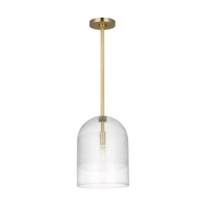 Leano - 5W 1 LED Pendant-13 Inch Tall and 9.5 Inch Wide - 1376868