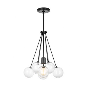 Bronzeville - 1 Light Pendant-17.63 Inches Tall and 14.25 Inches Wide - 1331929
