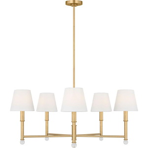 Greard - 5 Light Chandelier-13.75 Inch Tall and 33.13 Inch Wide - 1395542