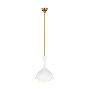 Generation Lighting-Aerin-1 Light Small Pendant - 1154740