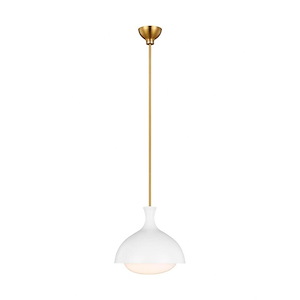 Generation Lighting-Aerin-1 Light Medium Pendant - 1156707