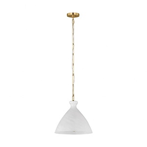 Athena - 1 Light Medium Pendant-11.5 Inches Tall and 12.25 Inches Wide - 1331930