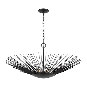 Helios - 1 Light Wide Pendant-15.38 Inches Tall and 32 Inches Wide - 1331891