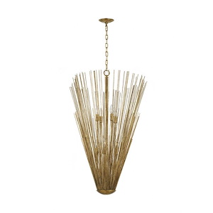Generation Lighting-Ah Alexa Hampton Collection-Helios-Eight Light Tall Pendant - 990016