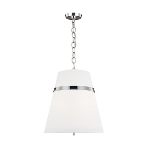 Generation Lighting-AH Alexa Hampton Collection-Cordtlandt-Three Light Large Pendant in Transitional Style-18 Inch Wide by 21 Inch Tall - 989739