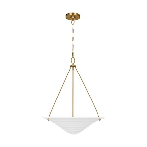 Generation Lighting-Dosinia-3 Light Large Pendant In Transitional Style-25.38 Inch Tall and 24.25 Inch Wide - 1255970