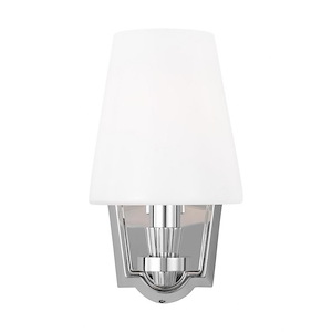 Generation Lighting-Paisley-1 Light Bath Vanity In Traditional Style-9.75 Inch Tall and 5.5 Inch Wide - 1255820