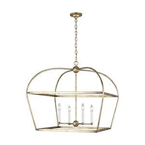 Generation Lighting-Stonington-Four Light Chandelier-29.63 Inch Wide by 28.75 Inch Tall - 1155458