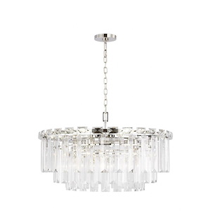 Generation Lighting-Arden from C&M by Chapman and Myers-16 Light Large Chandelier - 989749