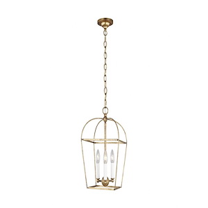 Generation Lighting-Stonington-3 Light Mini Pendant in Transitional Style-10 Inch Wide by 15.63 Inch Tall - 1161116