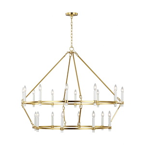 Generation Lighting-Marston-20 Light 2 Tier Large Chandelier - 1154737