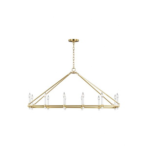Generation Lighting-Marston-12 Light Linear Chandelier - 1155100