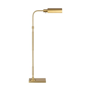 Generation Lighting-Kenyon-9.3W 1 LED Task Floor Lamp-47.38 Inch Tall and 20.63 Inch Wide - 1154719
