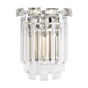 Generation Lighting-Arden from C&M by Chapman & Myers-1 Light Wall Sconce in Glam Style-10.13 Inch Wide by 12.88 Inch Tall - 989786