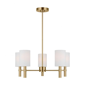 Manor - 5 Light Medium Chandelier-10.25 Inches Tall and 24 Inches Wide - 1331892