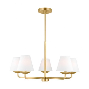 Albion - 5 Light Medium Chandelier-15.25 Inches Tall and 28 Inches Wide - 1331971