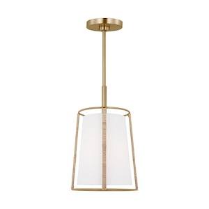 Cortes - 1 Light Pendant-16 Inches Tall and 10 Inches Wide - 1297876