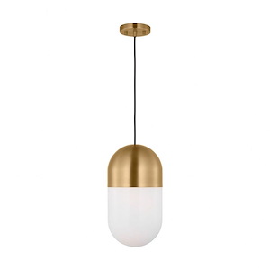 Foster - 1 Light Medium Pendant-14.88 Inches Tall and 8 Inches Wide - 1331802