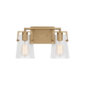 Crofton - 2 Light Bath Vanity In Modern Style-9 Inches Tall and 14.63 Inches Wide - 1297905