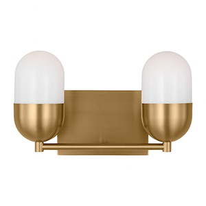 Foster - 2 Light Medium Bath Vanity-8 Inches Tall and 12.63 Inches Wide - 1331837