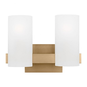 Rhode - 2 Light Medium Bath Vanity-9.63 Inches Tall and 12.13 Inches Wide - 1332022