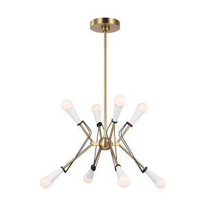 Generation Lighting-Piro-8 Light Medium Chandelier - 1253517