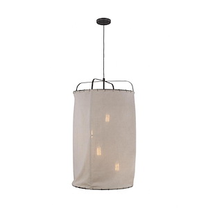 Generation Lighting-Ellen Collection-Four Light Pendant-21.88 Inch Wide By 34.5 Inch Tall - 1157983