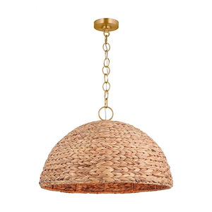 Cay - 3 Light Large Pendant-16.13 Inches Tall and 24 Inches Wide - 1331725