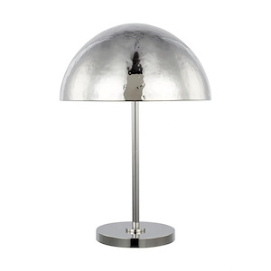 Generation Lighting-Whare-19W 2 LED Table Lamp in Relaxed Mid-Century Style-15 Inch Wide by 21 Inch Tall - 989818