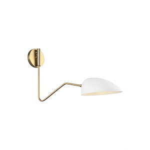 Generation Lighting-Ellen Collection-Jane-One Light Swing Arm Wall Sconce-7 Inch Wide by 13.5 Inch Tall - 1157186