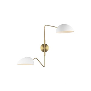 Generation Lighting-Ellen Collection -Jane-Two Light Swing Arm Wall Sconce - 1156701