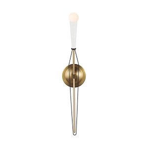 Generation Lighting-Piro-1 Light Wall Sconce In Relaxed Mid-Century Style-4.88 Inch Wide By 22.5 Inch Tall - 1253455