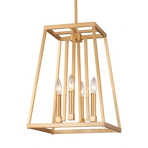 Generation Lighting-Sean Lavin-Pendant 4 Light in Transitional Style-13 Inch Wide by 18 Inch Tall - 1158347