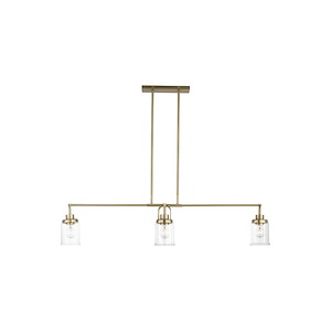Anders - 4 Light Chandelier-9.5 Inch Tall and 48 Inch Wide - 1378100