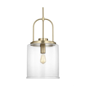 Anders - 1 Light Large Pendant-26 Inch Tall and 14 Inch Wide - 1378101