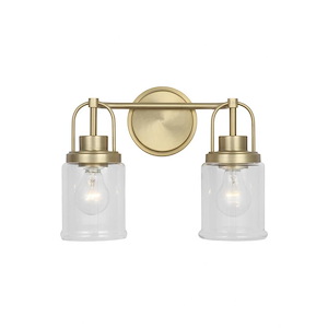 Anders - 2 Light Medium Bath Vanity-10.5 Inch Tall and 14 Inch Wide - 1378105