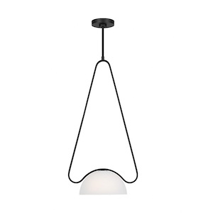 Nido - 1 Light Medium Pendant In Modern Style-23.75 Inches Tall and 8 Inches Wide - 1315989