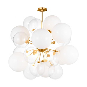 Aria - 9 Light Large Chandelier-34.5 Inches Tall and 37.5 Inches Wide - 1331811