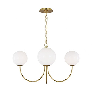 Noemie - 3 Light Medium Chandelier-16.63 Inches Tall and 32 Inches Wide - 1331902