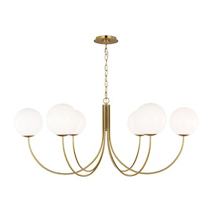 Noemie - 6 Light Extra Large Chandelier-17.75 Inches Tall and 42 Inches Wide - 1331937