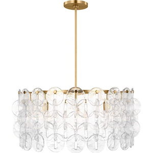 Candace - 8 Light Chandelier-14.13 Inch Tall and 32 Inch Wide - 1395600