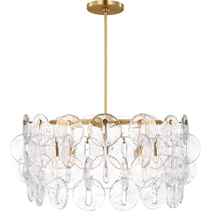Candace - 5 Light Chandelier-11.75 Inch Tall and 27 Inch Wide - 1395601