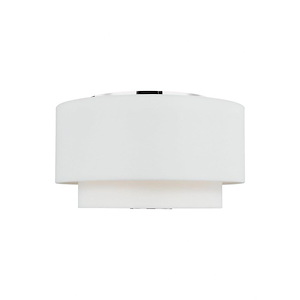 Generation Lighting-Sawyer-3 Light Flush Mount In Transitional Style-22.5 Inch Tall and 18 Inch Wide - 1161127
