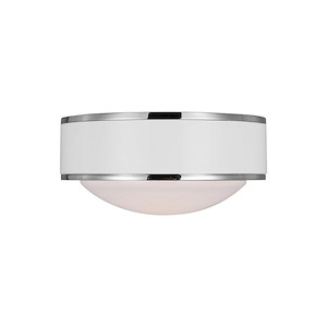 Generation Lighting-Monroe-9W 1 LED Flush Mount In Contemporary and Modern Style-18.88 Inch Tall and 5 Inch Wide - 1157827