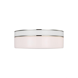 Generation Lighting-Monroe-2 Light Large Flush Mount In Contemporary and Modern Style-12.88 Inch Tall and 14 Inch Wide - 1159125