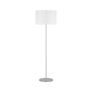 Generation Lighting-Dottie-9W 1 LED Floor Lamp In Midcentury Style-11.13 Inch Tall and 18.38 Inch Wide - 1160383