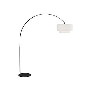 Sawyer - 9W 1 LED Floor Lamp-75 Inches Tall and 62.38 Inches Wide - 1315991