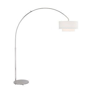 Generation Lighting-Sawyer-9W 1 LED Floor Lamp In Transitional Style-20 Inch Tall and 62.5 Inch Wide - 1159442