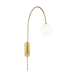 Noemie - 1 Light Grand Wall Sconce-57.5 Inches Tall and 9 Inches Wide - 1332028